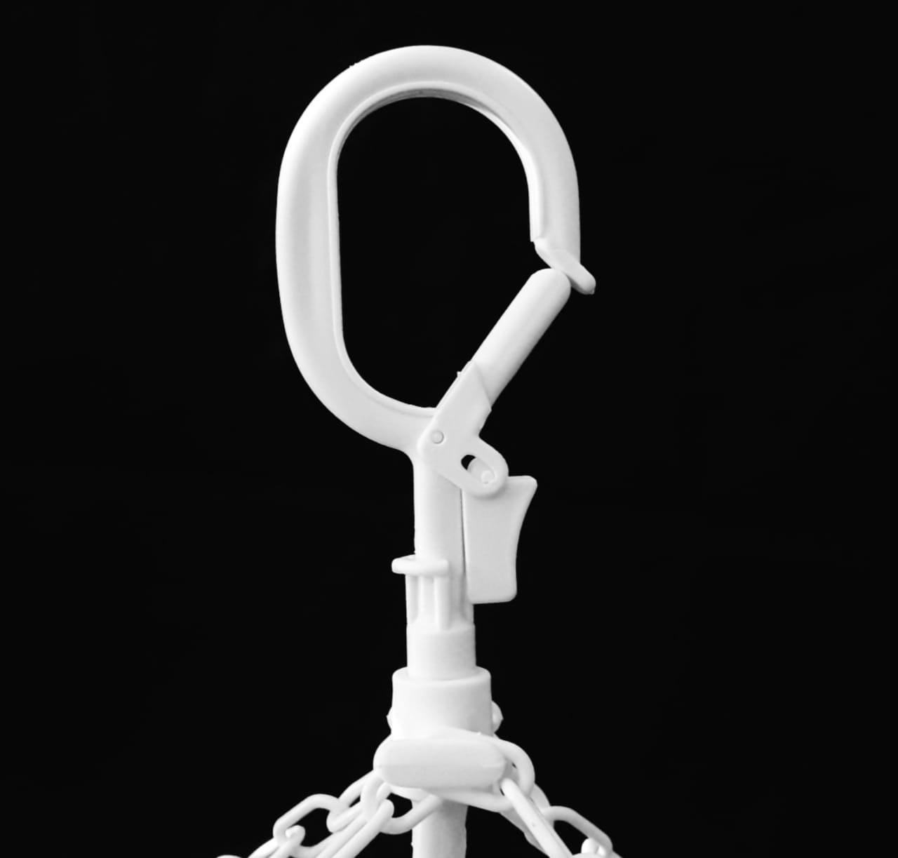 Alternative view of Mini-varal III c/ 24 prendedores - Branco